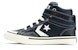 Grade School Converse Pro Blaze Strap Tinggi 'Kulit & Knit - Biru Lakeside' 669318C