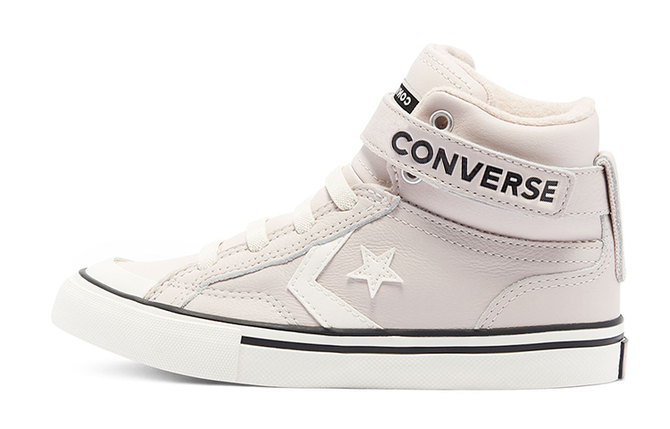 (Grade School) Converse Pro Blaze Strap High 'Leather & Heathered Knit - Silt Red' 669317C