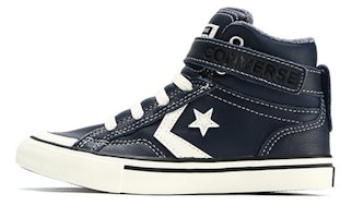 (Grade School) Converse Pro Blaze Strap High 'Leather & Heathered Knit - Lakeside Blue' 669318C (Grade School) Converse Pro Blaze Strap High 'Leather & Heathered Knit - Lakeside Blue' 669318C