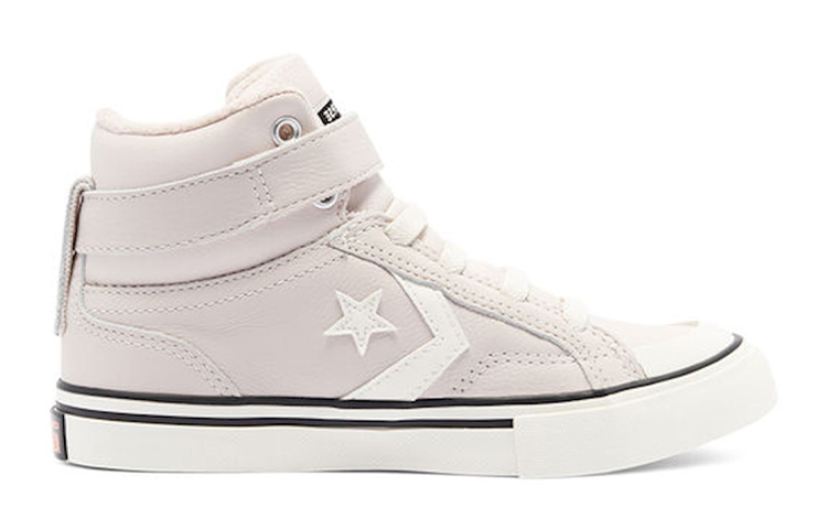 Order （學齡）Converse Pro Blaze Strap High '皮革與絨面針織 - 暗紅色' 669317C