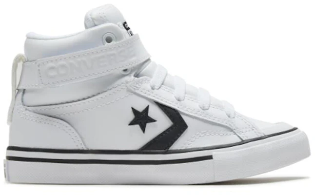 Converse Pro Blaze Strap High ''White Black'' (Grade School) Ragazzi. 663605C Order Converse Pro Blaze Strap High ''White Black'' (Grade School) Ragazzi. 663605C