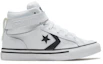 Order Converse Pro Blaze Strap High ''White Black'' (Grade School) Ragazzi. 663605C