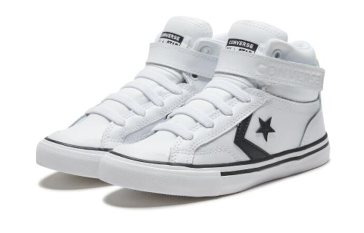Shop Converse Pro Blaze Strap High ''White Black'' (Grade School) Ragazzi. 663605C