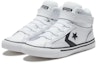 Shop Converse Pro Blaze Strap Tinggi 'Putih Hitam' (Sekolah Rendah) 663605C