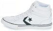 Buy (Kanak-Kanak) Converse Pro Blaze Strap Leather Tinggi 'Putih Hitam' A01071C