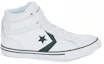 Order (Kanak-Kanak) Converse Pro Blaze Strap Leather Tinggi 'Putih Hitam' A01071C