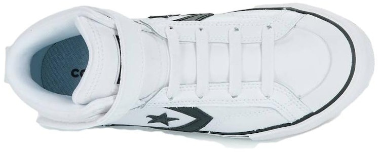 (小童款) Converse Pro Blaze Strap 皮革高帮 '白黑色' A01071C Purchase (小童款) Converse Pro Blaze Strap 皮革高帮 '白黑色' A01071C