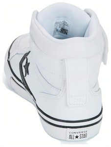 (小童款) Converse Pro Blaze Strap 皮革高帮 '白黑色' A01071C Details for (小童款) Converse Pro Blaze Strap 皮革高帮 '白黑色' A01071C