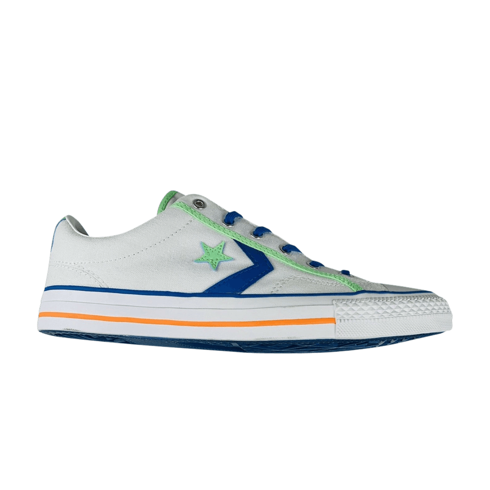 Buy (Tingkat Sekolah) Converse Star Player Low 'Putih Biru Hijau' 264721C