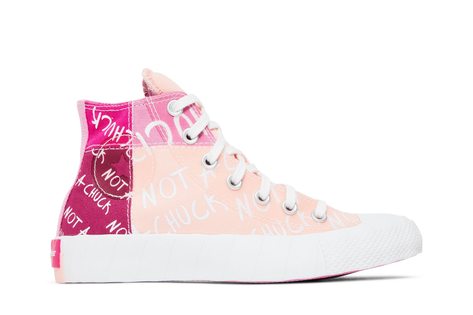 (Grade School) Converse UNT1TL3D High 'Not a Chuck - Storm Pink' 272574C