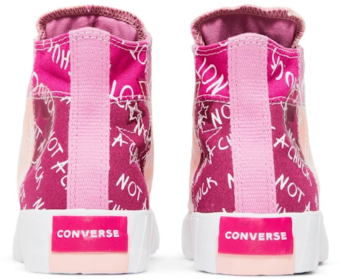 (Grade School) Converse UNT1TL3D High 'Not a Chuck - Storm Pink' 272574C Details for (Grade School) Converse UNT1TL3D High 'Not a Chuck - Storm Pink' 272574C