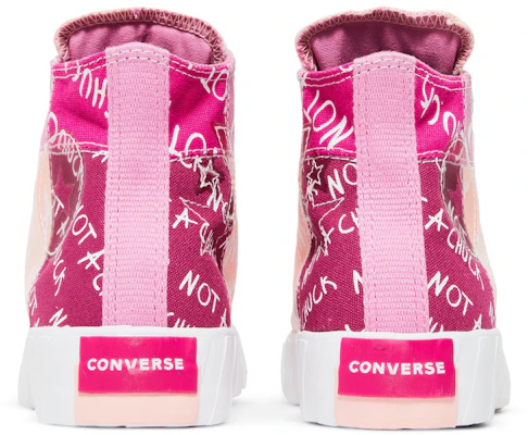 (大童款)Converse UNT1TL3D 高筒「不是 Chuck - 風暴粉」272574C Details for (大童款)Converse UNT1TL3D 高筒「不是 Chuck - 風暴粉」272574C