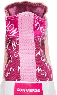 (Grade School) Converse UNT1TL3D High 'Not a Chuck - Storm Pink' 272574C Sizing (Grade School) Converse UNT1TL3D High 'Not a Chuck - Storm Pink' 272574C