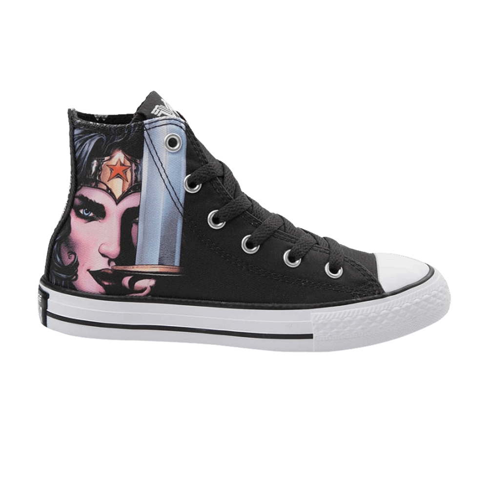 (Grade School) DC Comics x Converse Chuck Taylor All Star High 'Wonder Woman' 361306F