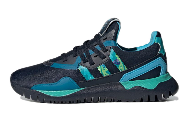 (Grade School) Disney x adidas Originals Flex J 'The Little Mermaid Collection - Flounder' GZ0528