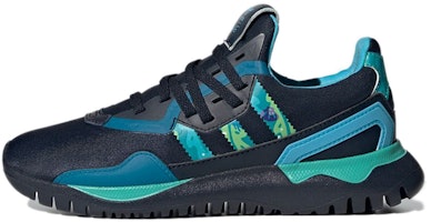 (Grade School) Disney x adidas Originals Flex J 'The Little Mermaid Collection - Flounder' GZ0528 (Grade School) Disney x adidas Originals Flex J 'The Little Mermaid Collection - Flounder' GZ0528