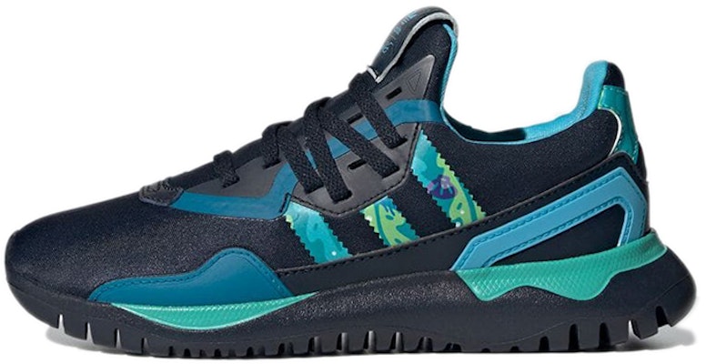 (Grade School) Disney x adidas Originals Flex J 'The Little Mermaid Collection - Flounder' GZ0528 Buy (Grade School) Disney x adidas Originals Flex J 'The Little Mermaid Collection - Flounder' GZ0528