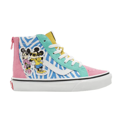 (GS) Disney Vans Sk8-Hi Zip '80s Mickey'