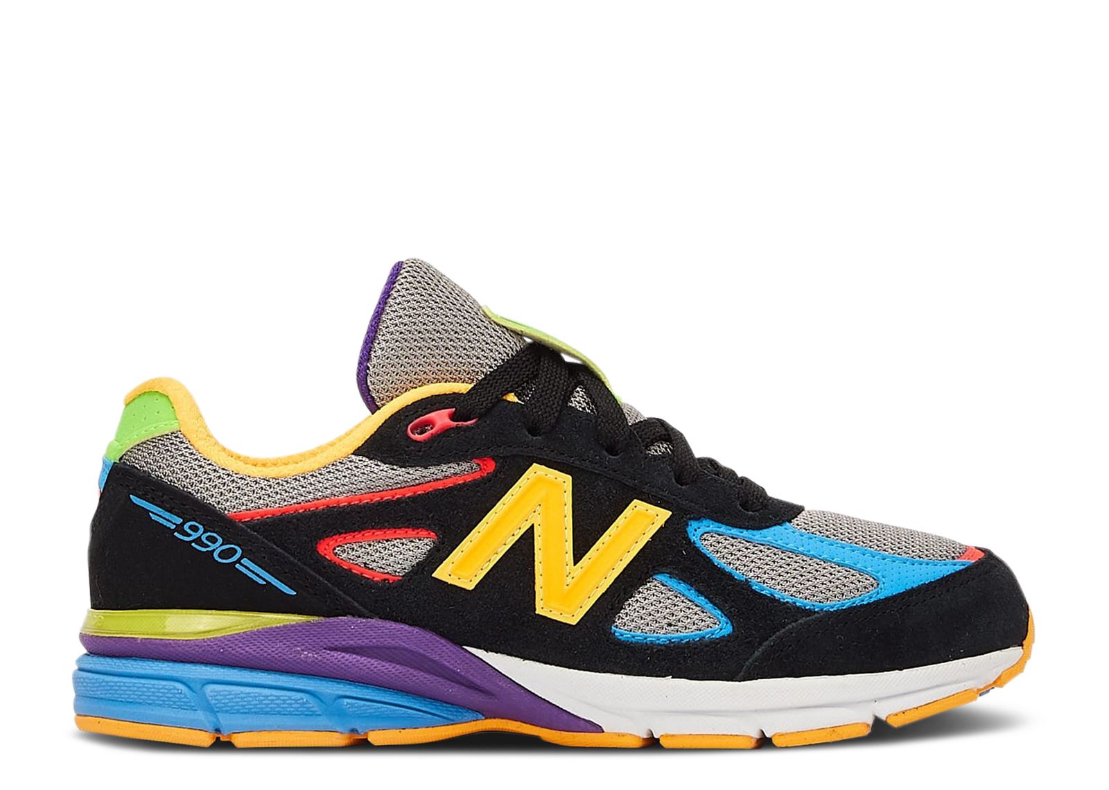 (Grade School) DTLR x New Balance 990v4 Little Kid 'Wild Style 2.0' PC990DL4