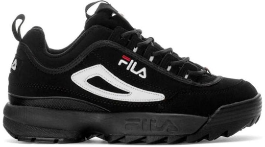(Grade School) FILA Disruptor 2 Premium 'Black White' 3FM00666-014 Order (Grade School) FILA Disruptor 2 Premium 'Black White' 3FM00666-014