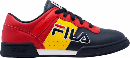 (Grade School) FILA Original Fitness 'Red Yellow Navy' 3FM00410-638 (Grade School) FILA Original Fitness 'Red Yellow Navy' 3FM00410-638
