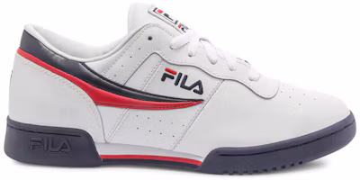 Order (FILA) 儿童复古运动鞋 '白色海军红' 3VF80105-150