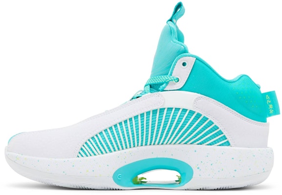 (Grade School) Guo Ailun x Air Jordan 35 'Jade' DJ3009-100 Lookbook (Grade School) Guo Ailun x Air Jordan 35 'Jade' DJ3009-100