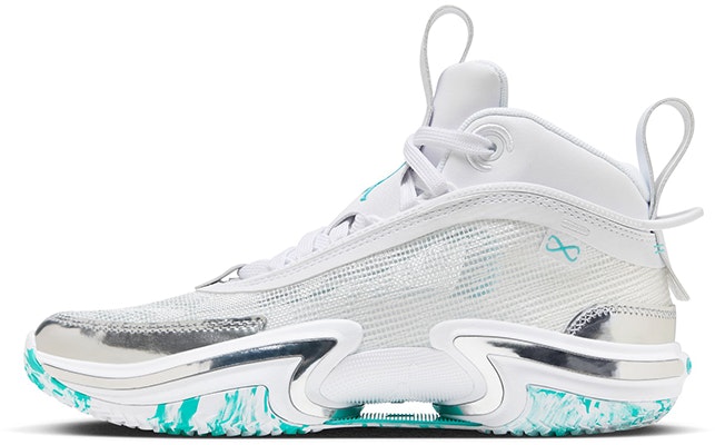(Grade School) Guo Ailun x Air Jordan 36 'White Hyper Jade' DQ4461-130 Buy (Grade School) Guo Ailun x Air Jordan 36 'White Hyper Jade' DQ4461-130