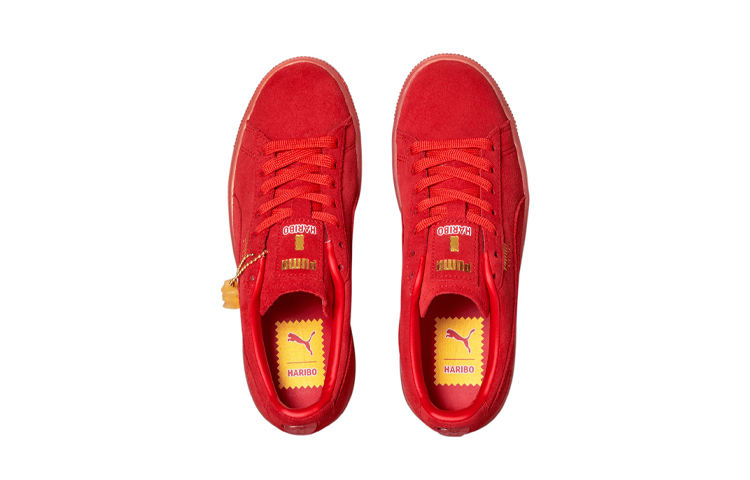 Lookbook (Kanak-Kanak) Haribo x Puma Suede 'Merah Poppy' 382854-01
