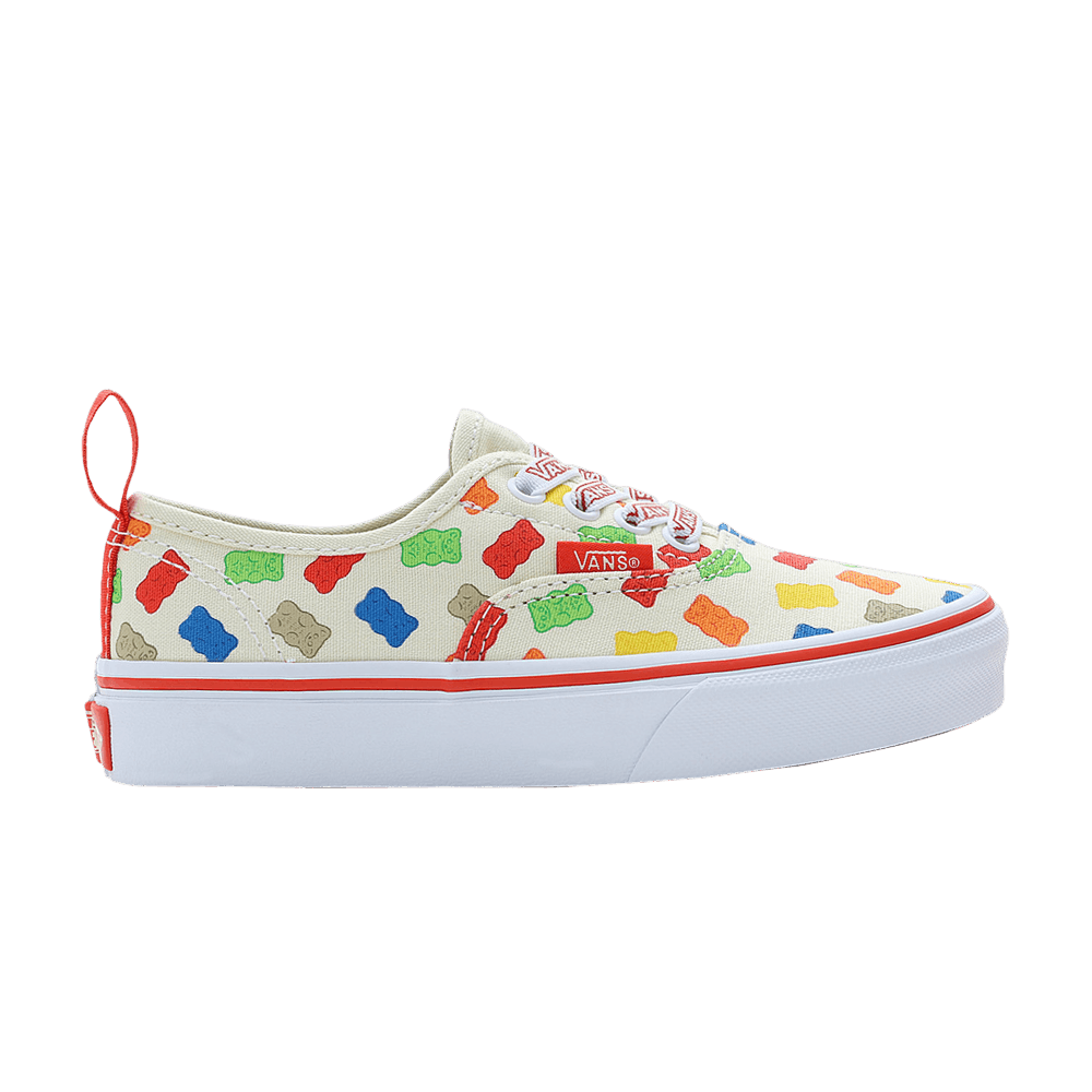 (Grade School) Haribo x Vans Authentic Elastic Lace 'Allover Goldbears Print' VN0A4BUSYF9
