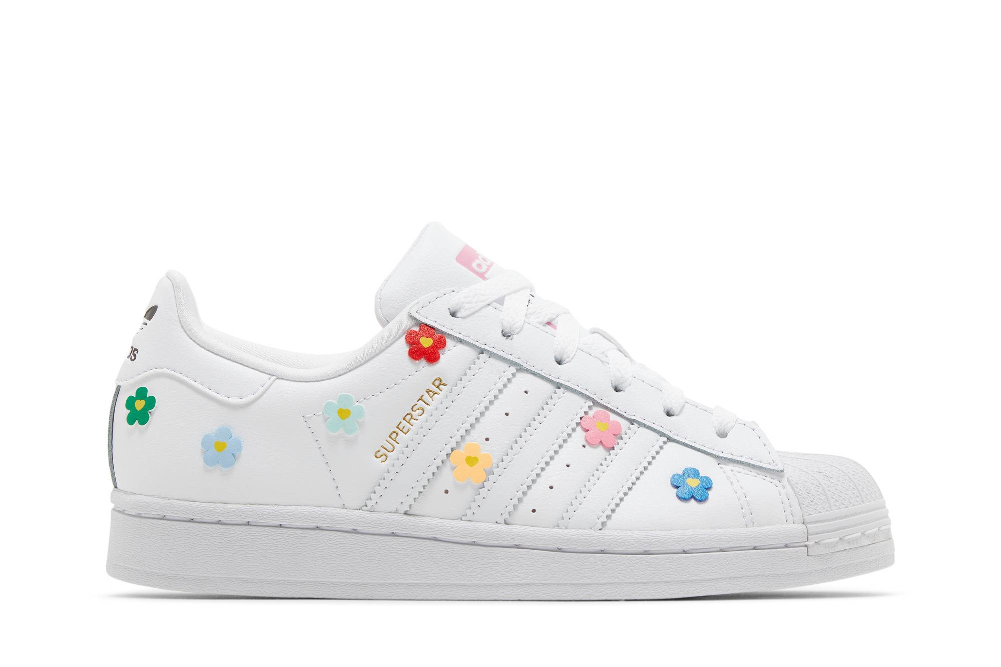 (Grade School) Hello Kitty x adidas Superstar 'Colorful Florals' ID7279