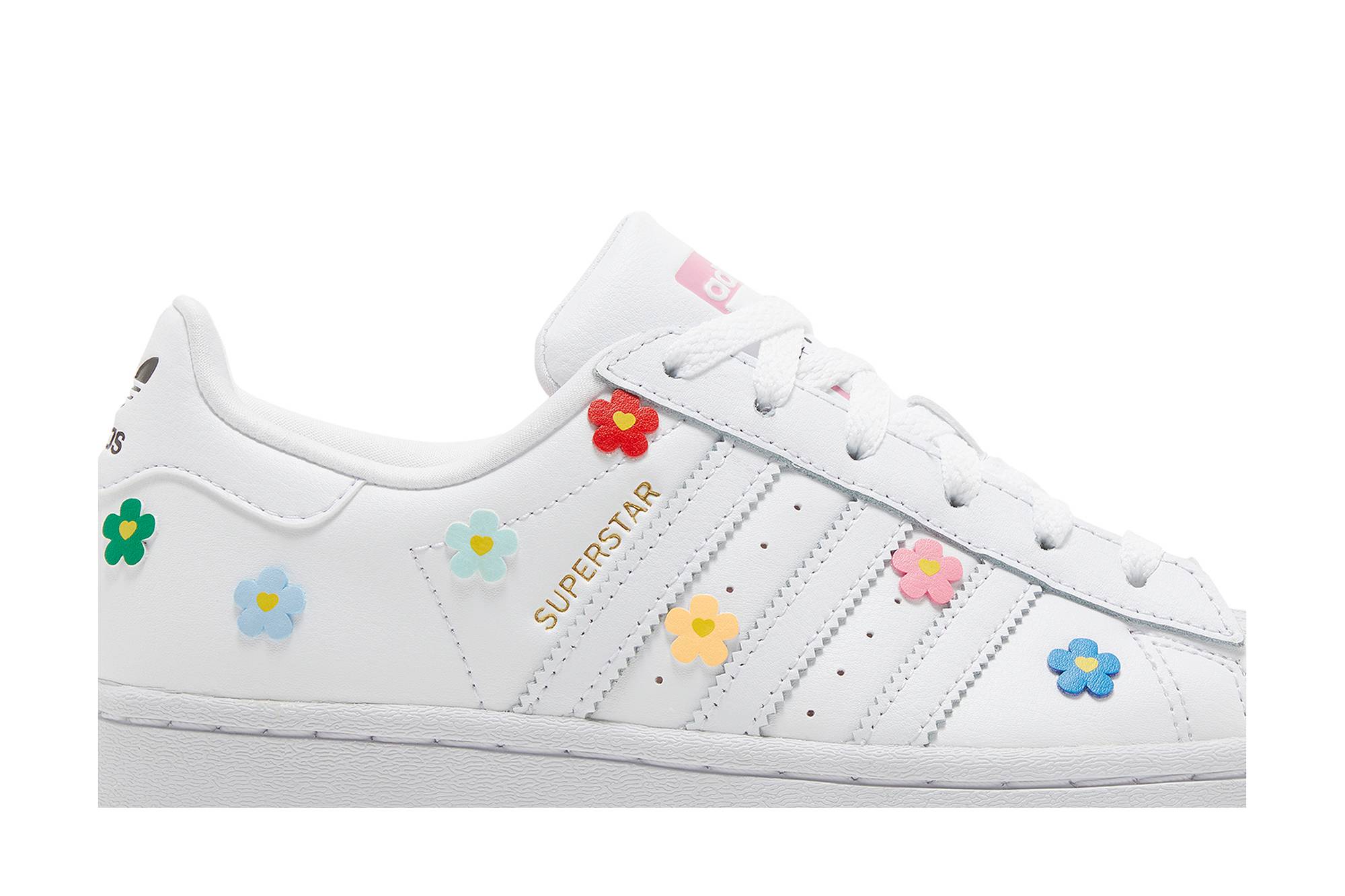 Order 헬로키티 x 아디다스 슈퍼스타 '컬러풀 플로럴' (초등학생용) ID7279