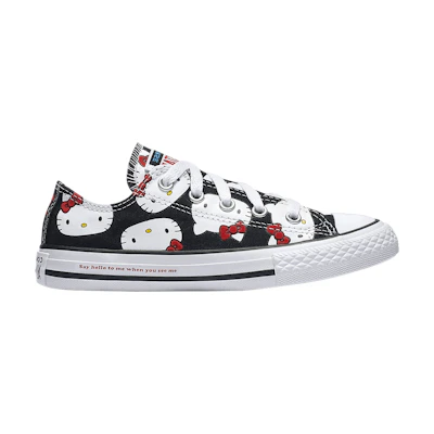 (GS) Hello Kitty Converse Chuck Taylor All Star Canvas Ox 'Black'