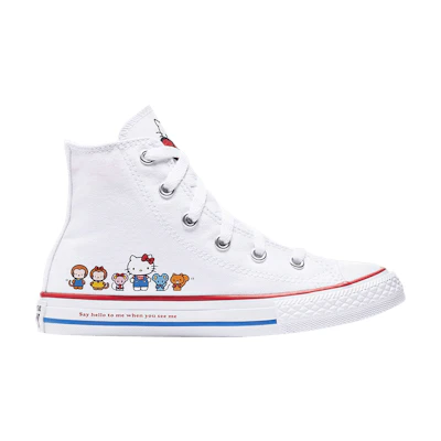 (GS) Hello Kitty Converse Chuck Taylor All Star Hi 'White'