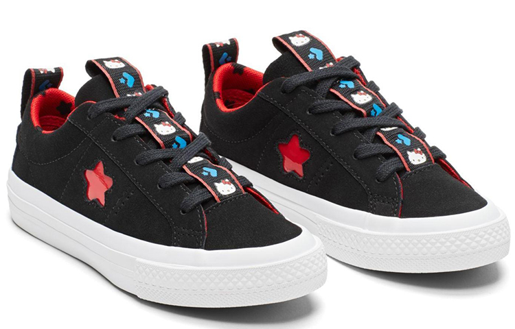 Order (學齡) Hello Kitty x Converse One Star 低筒「黑色」363906C