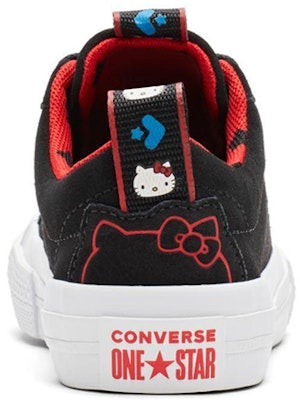 (Grade School) Hello Kitty x Converse One Star Low Top 'Black' 363906C Shop (Grade School) Hello Kitty x Converse One Star Low Top 'Black' 363906C