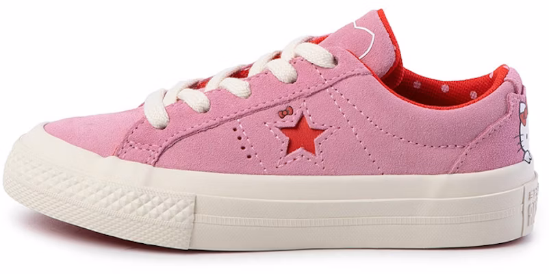(Grade School) Hello Kitty x Converse One Star Suede Low Top 'Prism Pink' 362941C Buy (Grade School) Hello Kitty x Converse One Star Suede Low Top 'Prism Pink' 362941C