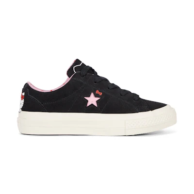 (GS) Hello Kitty Converse One Star Suede Low Top 'Black'