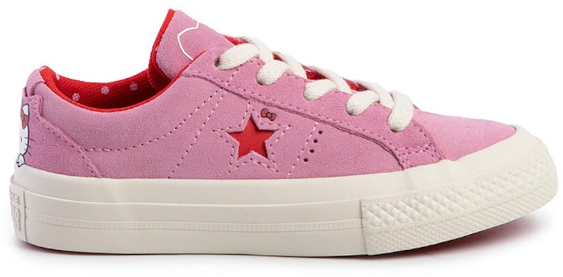 GS ハローキティ×コンバース ワンスター スエード PRISM PINK 362941C Order GS ハローキティ×コンバース ワンスター スエード PRISM PINK 362941C