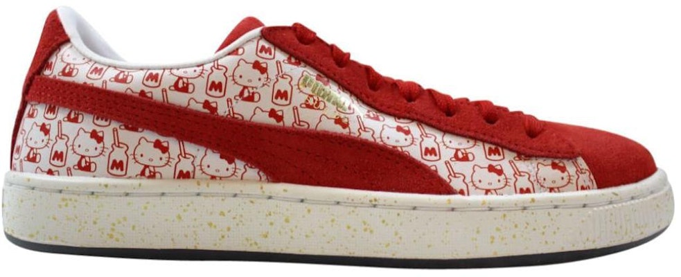 (Kanak-Kanak) Hello Kitty x Puma Suede Classic 'Merah Terang' 366463-01 Order (Kanak-Kanak) Hello Kitty x Puma Suede Classic 'Merah Terang' 366463-01