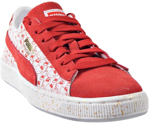 (Grade School) Hello Kitty x Puma Suede Classic 'Bright Red' 366463-01 Lookbook (Grade School) Hello Kitty x Puma Suede Classic 'Bright Red' 366463-01