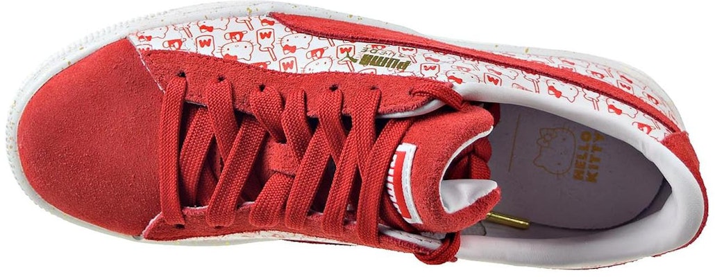 (Grade School) Hello Kitty x Puma Suede Classic 'Bright Red' 366463-01 Shop (Grade School) Hello Kitty x Puma Suede Classic 'Bright Red' 366463-01
