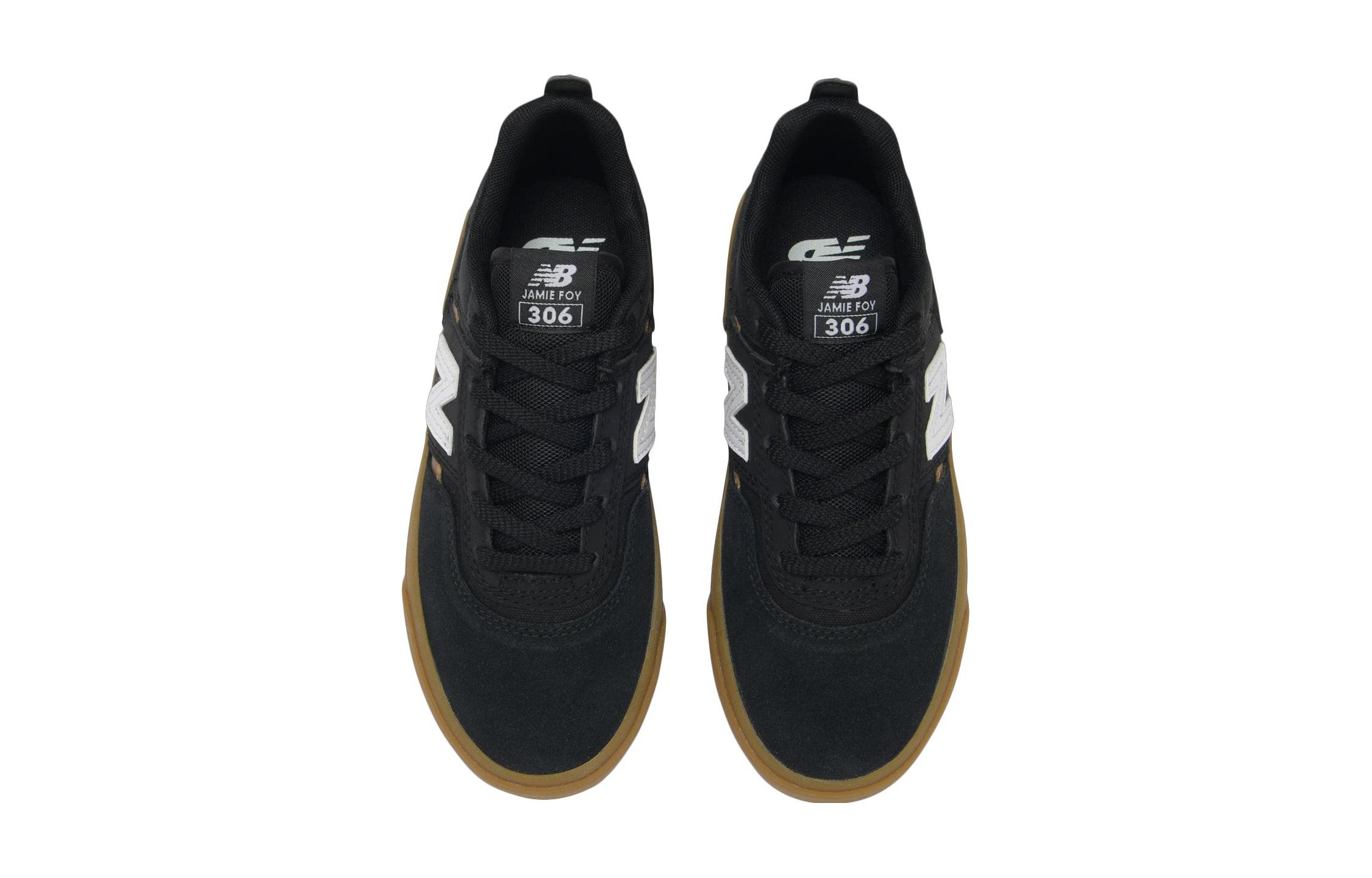 Lookbook (Grade School) Jamie Foy x New Balance Numeric 306 Big Kid 'Black Gum' YS306BGM