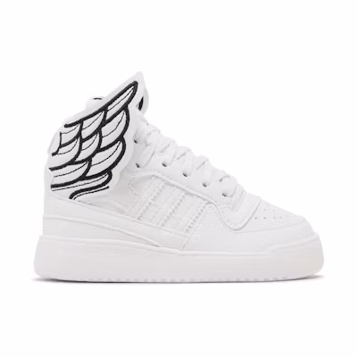 (Infant) (GS) Jeremy Scott adidas Forum High Wings 4.0 'White'