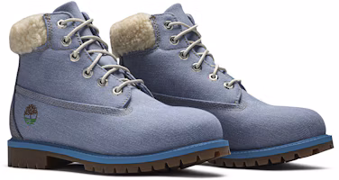Cheap (Taglia Junior) Just Don x Timberland Stivale 6 Pollici Tessuto ''Blu'' TB0A1UXT