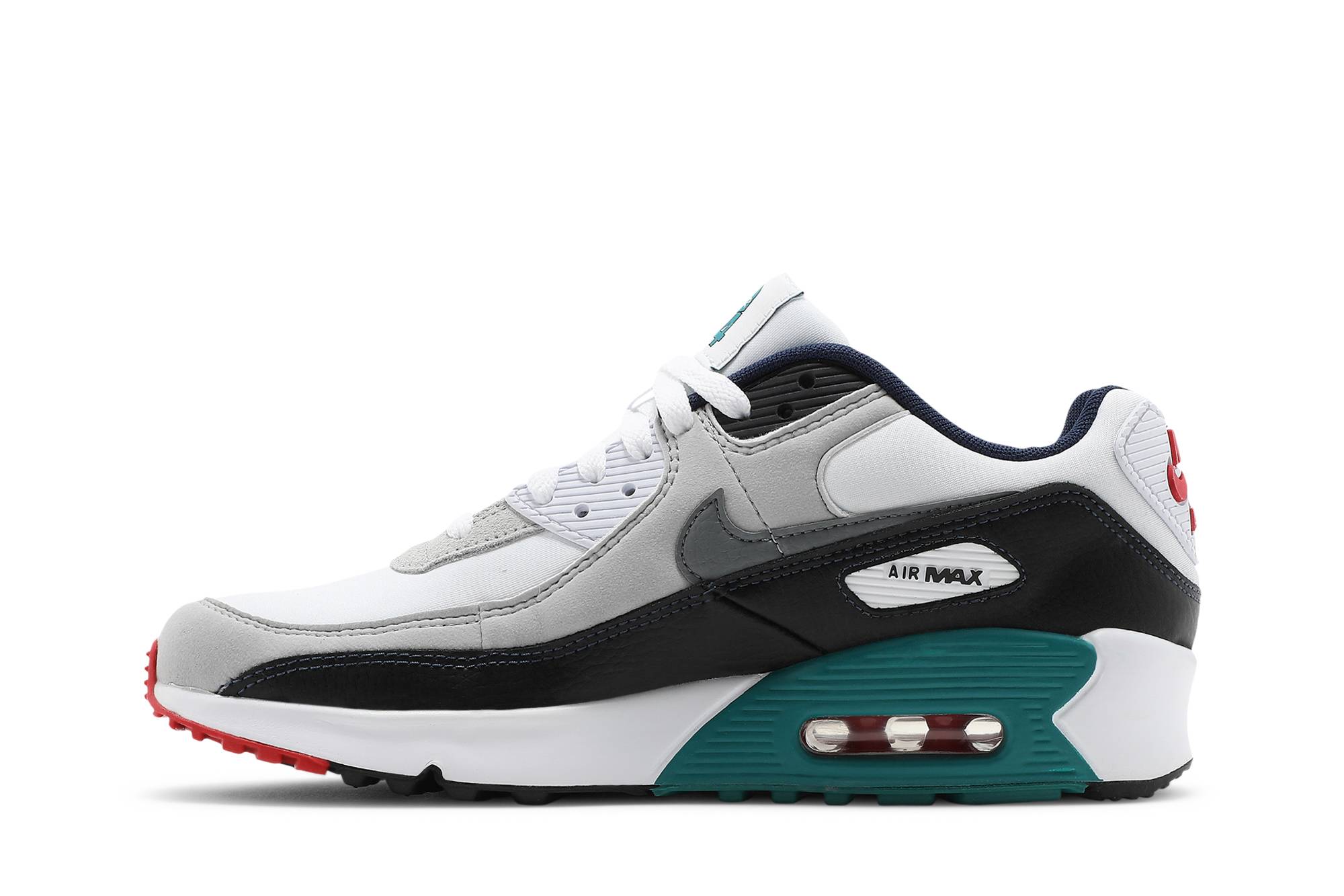 Lookbook (Zapatos Escolares) Ken Griffey Jr. x Nike Air Max 90 'Gorra al Revés' DJ5194-100