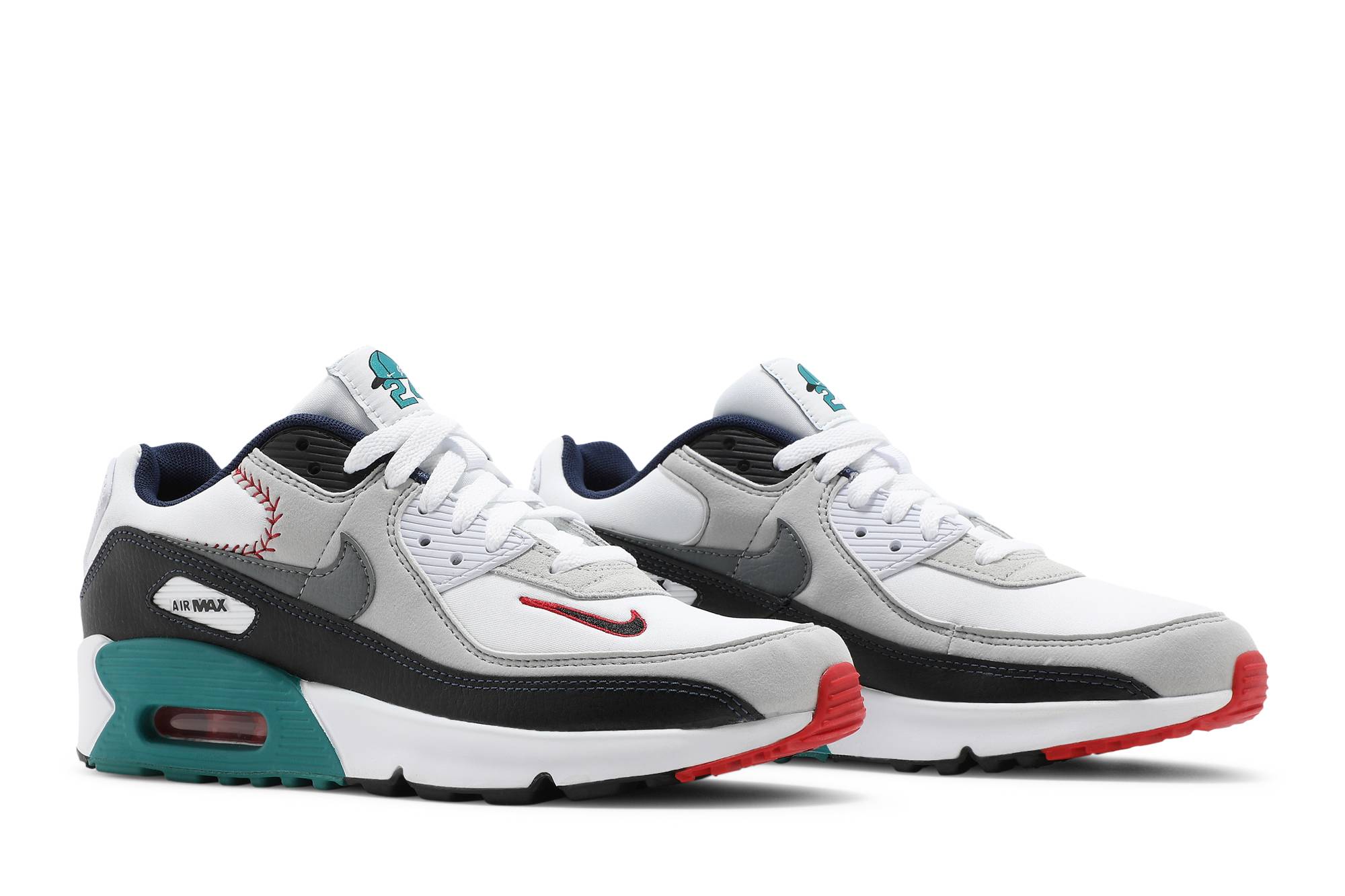 Cheap (Zapatos Escolares) Ken Griffey Jr. x Nike Air Max 90 'Gorra al Revés' DJ5194-100