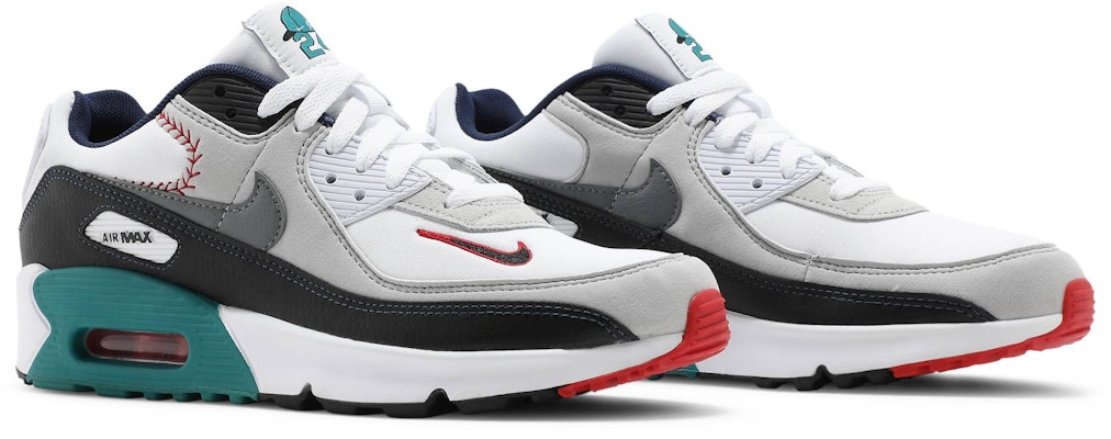 (Grade School) Ken Griffey Jr. x Nike Air Max 90 'Backwards Cap' DJ5194-100 Cheap (Grade School) Ken Griffey Jr. x Nike Air Max 90 'Backwards Cap' DJ5194-100