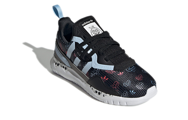 Lookbook (Kinder) Kevin Lyons x adidas Originals Flex ''Schwarz Clear Sky'' GX4031
