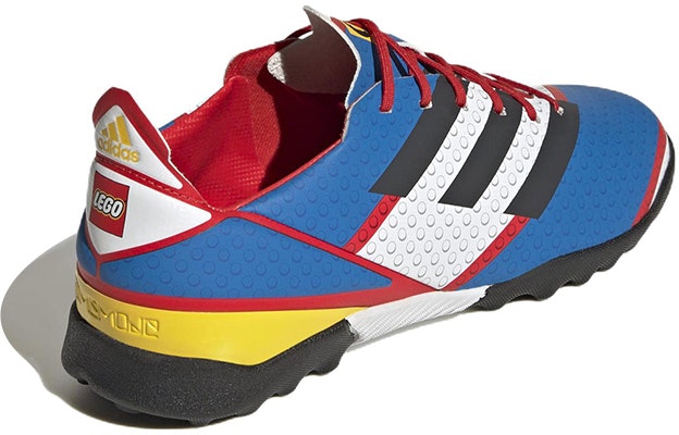 (Grade School) LEGO x adidas Gamemode TF 'White Carbon Blue' GV6883 Shop (Grade School) LEGO x adidas Gamemode TF 'White Carbon Blue' GV6883